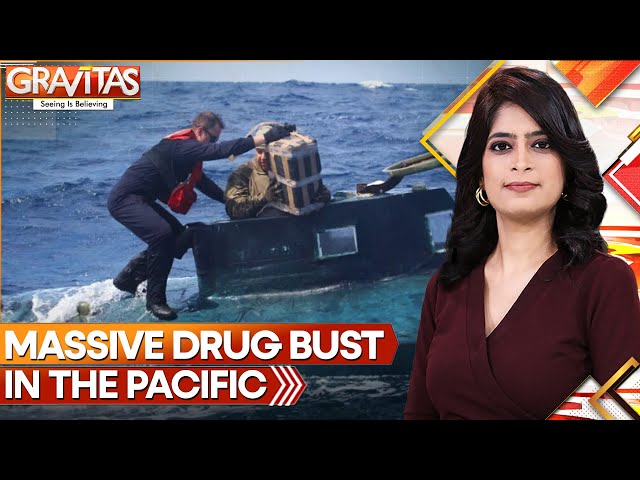 ⁣Narco Submarines Intercepted in Massive Pacific Drug Bust | GRAVITAS | WION