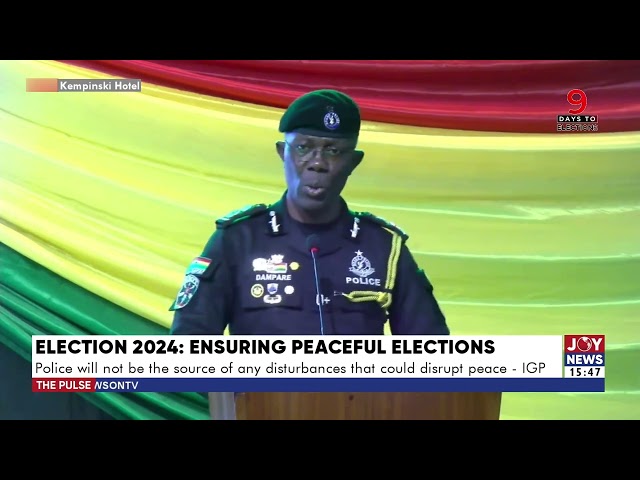 ⁣Election 2024: We view election security as an event, not a process - Dr. George Dampare