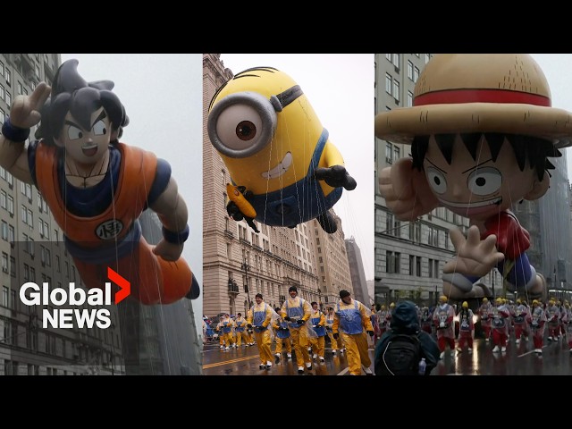 ⁣The best balloons, floats at Macy's Thanksgiving Day Parade 2024