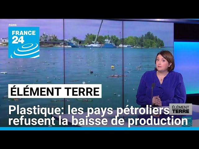 ⁣Traité sur le plastique : les négociations achoppent sur la baisse de la production • FRANCE 24