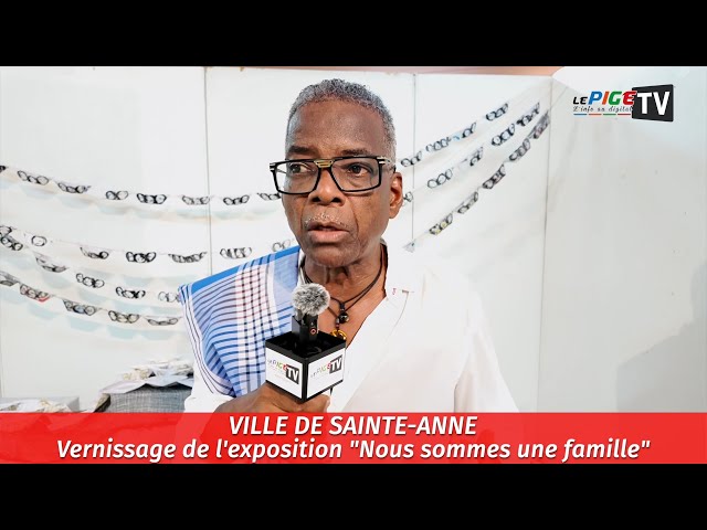 ⁣Ville de Sainte-Anne : Vernissage de l'exposition "Nous sommes une famille"