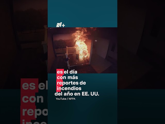 ⁣Freír un pavo sin descongelarlo podría provocar un incendio #nmas #pavo #shorts