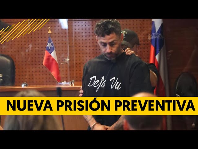 ⁣Decretan nuevamente prisión preventiva para Jorge Valdivia