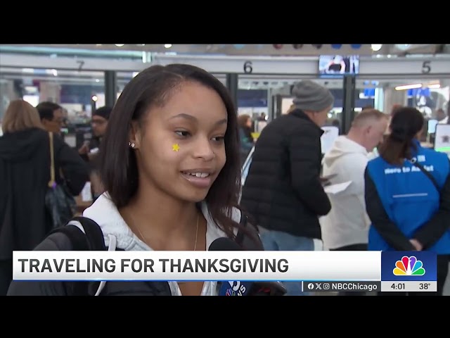 ⁣Road and air travel PICKS UP for Thanksgiving