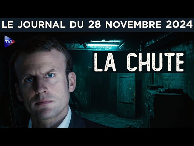 ⁣Motion de censure, démission : Macron humilié - JT du jeudi 28 novembre 2024