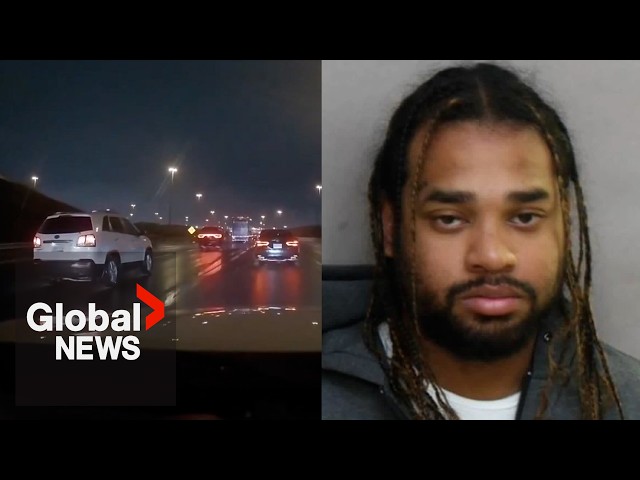 ⁣Man accused of firing shots on Hwy 401 also charged in shooting, carjackings: Toronto police