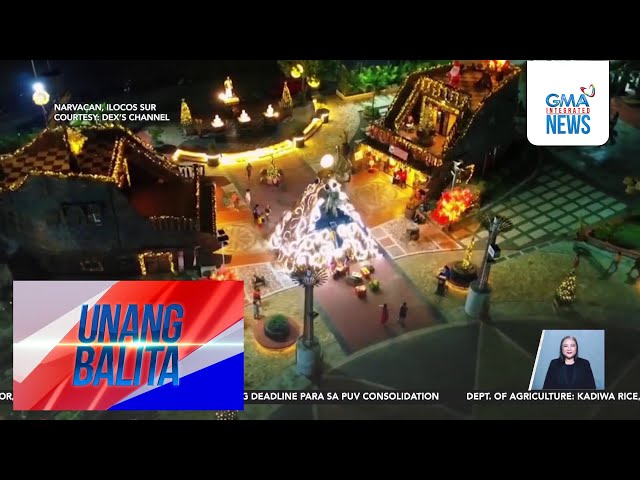 ⁣Trip around the world, paandar na Christmas decoration | Unang Balita