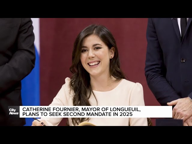 ⁣Catherine Fournier, Mayor of Longueuil, seeking second term