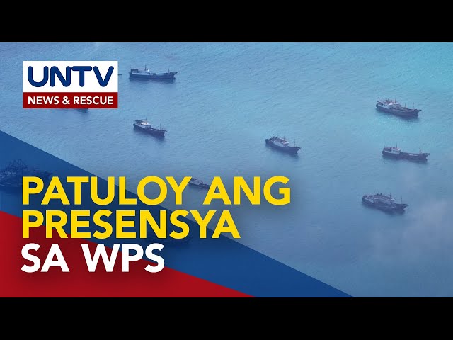 ⁣Chinese vessels, patuloy na naglalayag sa Pag-asa Island, ayon sa Philippine Navy