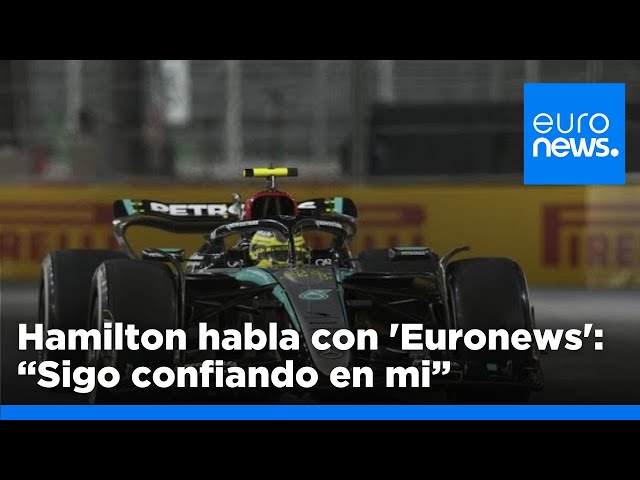 ⁣Hamilton habla con 'Euronews': "Uno de los mayores obstacúlos es dudar de ti mismo&qu