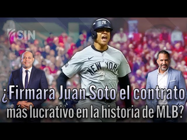 ⁣¿Firmará Juan Soto  el contrato más lucrativo en la historia de MLB?