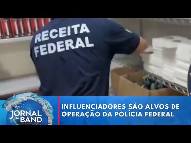 ⁣Influenciadores são alvos de operação da Polícia Federal | Jornal da Band