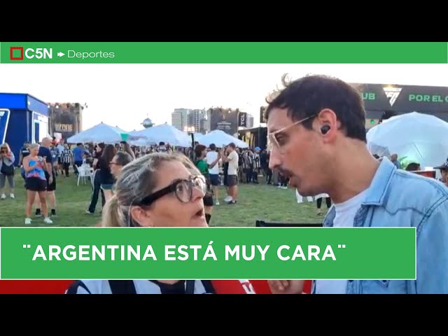 ⁣C5N en el FAN FEST de la COPA LIBERTADORES: HINCHAS BRASILEÑOS coparon BUENOS AIRES