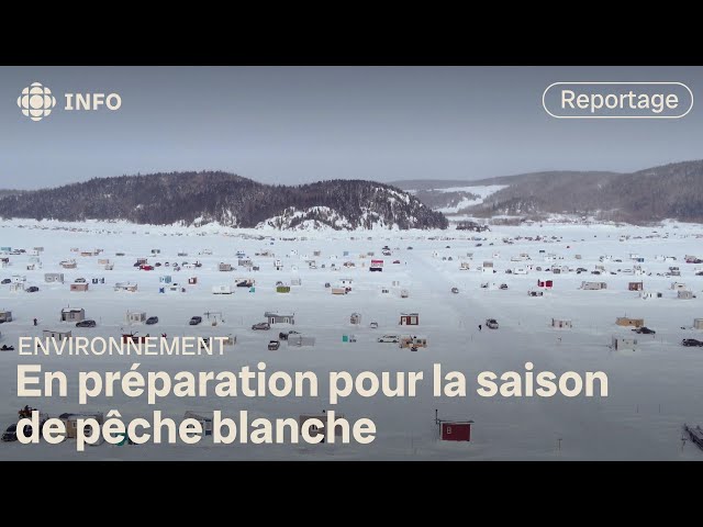 ⁣Pêche blanche : On se prépare à toute éventualité