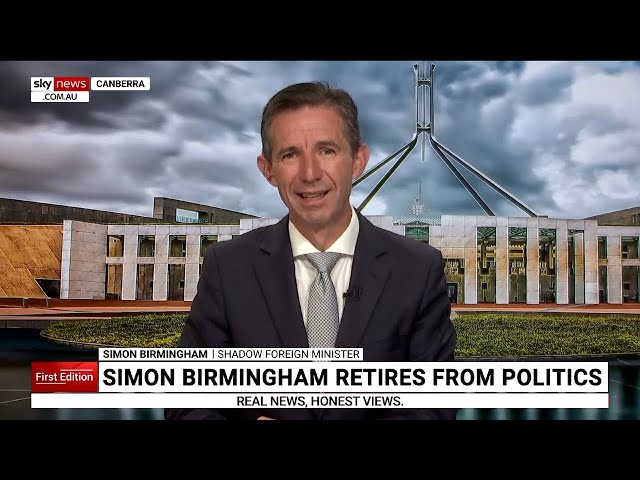 ⁣'Tough to walk away': Simon Birmingham reflects on his career amid sudden retirement call