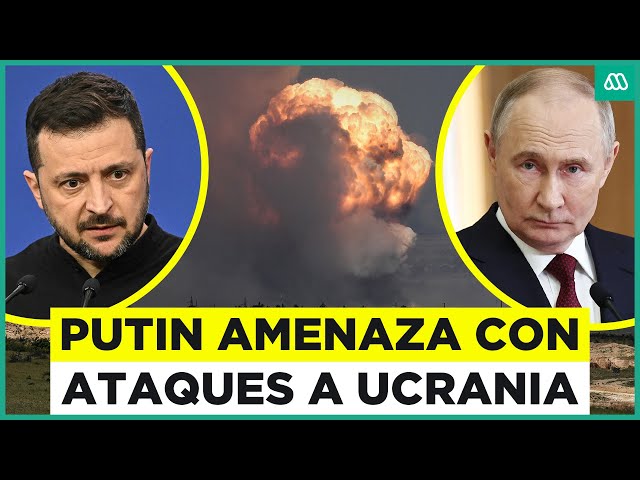 ⁣Guerra Ucrania-Rusia: Putin amenaza con ataques a Kiev