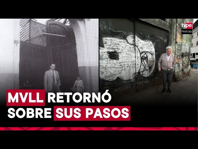 ⁣Mario Vargas Llosa retorna sobre sus pasos: visita lugares que inspiraron sus célebres novelas