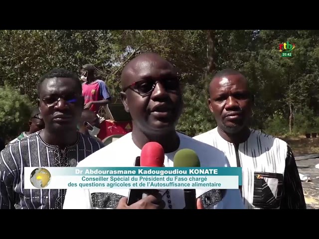 ⁣Remise d’égreneuse multifonctionnelle à L’Ecole nationale de formation agricole de Matourkou