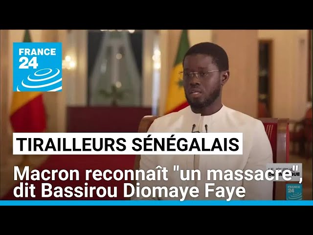 ⁣Tirailleurs sénégalais : 80 ans après, Emmanuel Macron reconnaît le "massacre" de Thiaroye