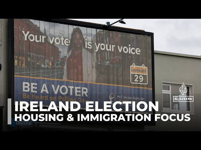 ⁣Ireland election: Housing and immigration take centre stage