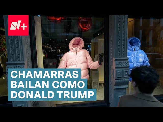 ⁣Chamarras de Nueva York realizan el baile viral de Donald Trump  - N+