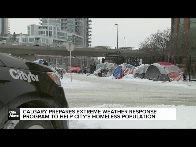 ⁣Calgary prepares extreme weather response program for city's vulnerable population