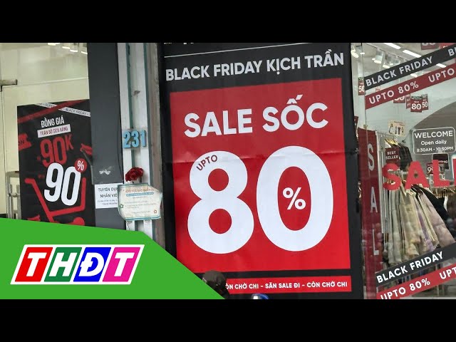 ⁣Black Friday: Hạ giá tới 80% nhưng khách hàng vẫn dè chừng | THDT