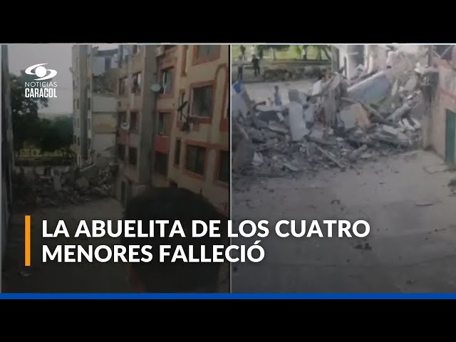 ⁣Adulta mayor falleció tras desplome de edificio en la ciudad de Barranquilla