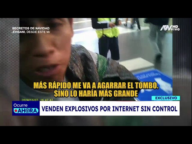 ⁣¡Exclusivo! explosivos pirotécnicos son vendidos sin control por internet