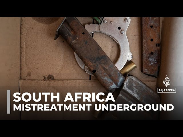 ⁣Miners resurface in South Africa: Three teenagers tell of mistreatment underground