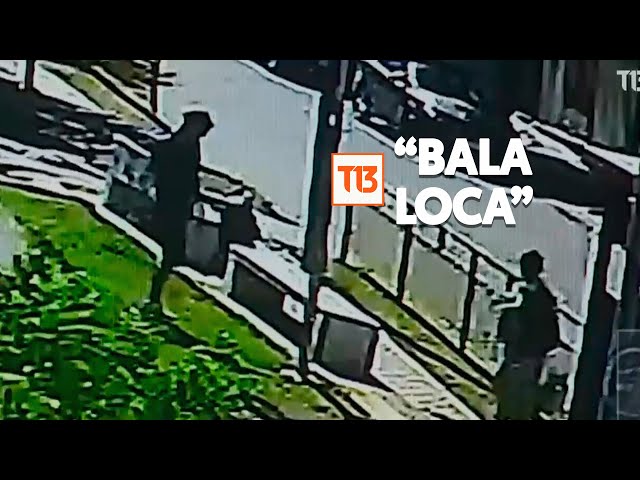 ⁣Joven fue herida tras recibir "bala loca" en su casa