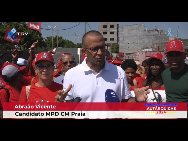 ⁣Abraão Vicente promete construir central rodoviária e obras estruturantes no norte do município