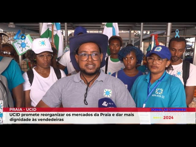 ⁣Praia: UCID promete reorganizar os mercados da Praia e dar mais dignidade às vendedeiras