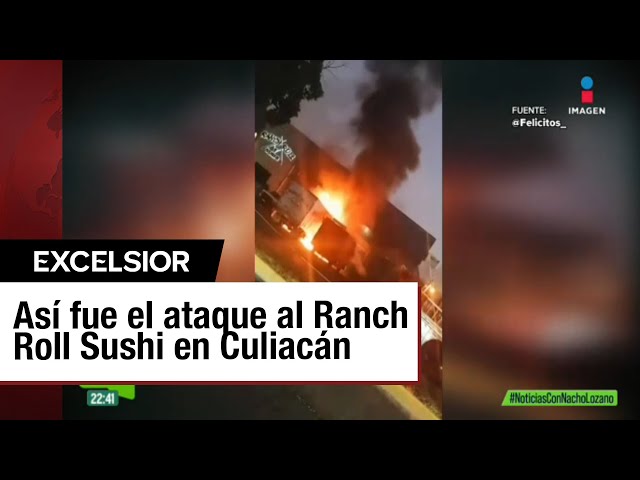 ⁣¿Otro jueves negro en Culiacán? Incendian vehículos en Ranch Roll Sushi