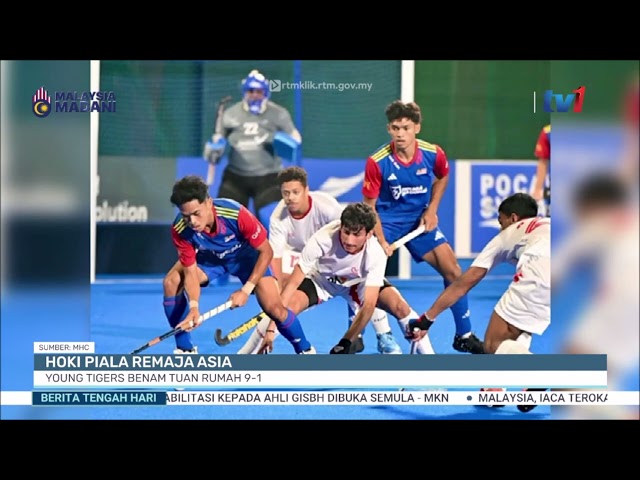 ⁣29 NOV 2024 - BTH- HOKI PIALA REMAJA ASIA YOUNG TIGERS BENAM TUAN RUMAH 9-1