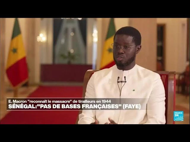 ⁣La France va devoir fermer ses bases au Sénégal, dit le président sénégalais à l'AFP