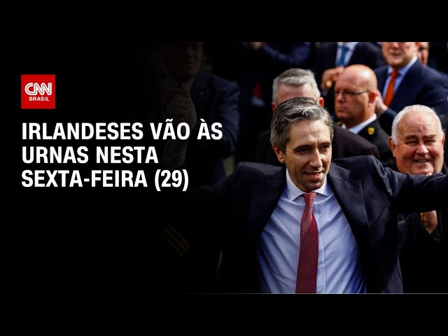 ⁣Irlandeses vão às urnas nesta sexta-feira (29) | CNN NOVO DIA