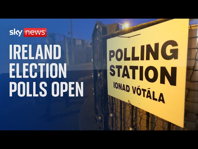 ⁣Watch live: Polls open in Ireland’s general election