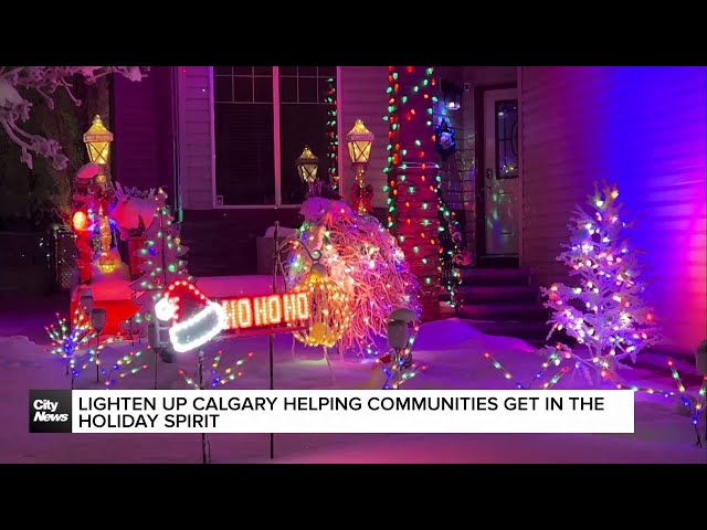 ⁣'Lighten Up Calgary' helping communities get in the holiday spirit