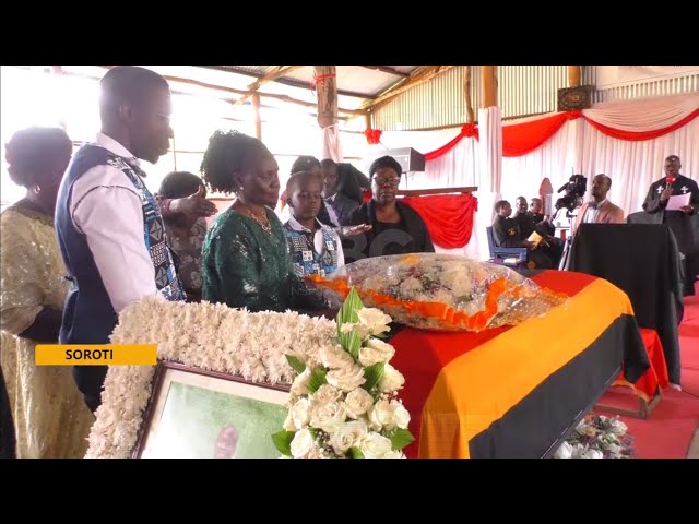 ⁣Eulogizing a life without scandal - Mourners in Soroti celebrate Francis Onapito Ekomoloit