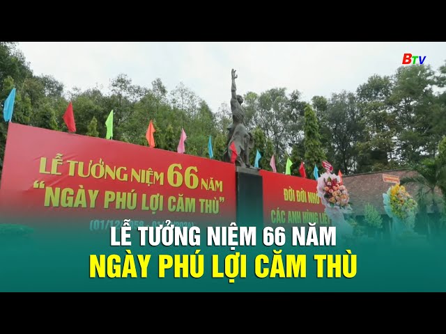 ⁣Lễ tưởng niệm 66 năm Ngày Phú Lợi căm thù