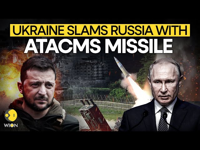 ⁣Russia-Ukraine War: Ukraine Launches Major ATACMS Missile Strikes On Russia, Moscow Hits Back |WION