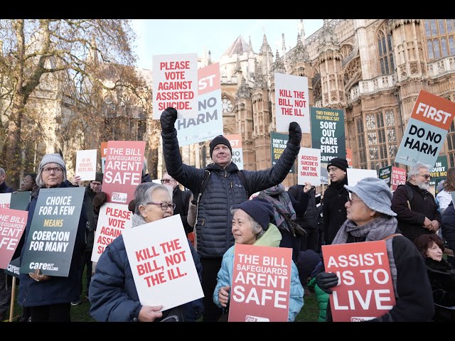 ⁣Commons debates assisted dying bill ahead of vote