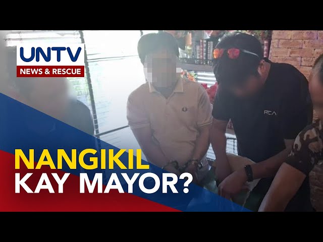 ⁣Radio announcer at kasamahan na umano’y nangingikil sa mayor ng Talisay, Cebu, arestado