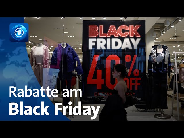 ⁣Black Friday verspricht hohe Rabatte