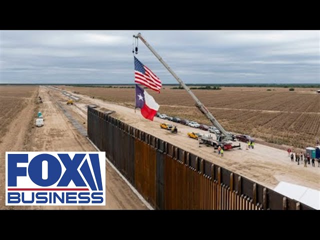 ⁣Border state kicks off new wall construction ahead of Trump's second term