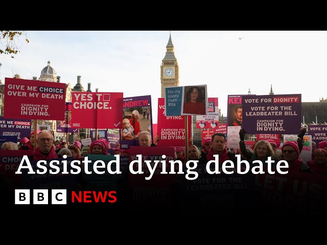 ⁣UK MPs debate bill to legalise assisted dying in England and Wales | BBC News