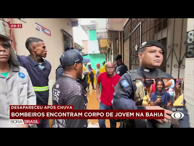 ⁣Bombeiros encontram corpo de jovem soterrado em Salvador