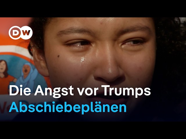 ⁣"Dreamer" und ihre Angst vor Trumps Abschiebevorhaben | DW Nachrichten