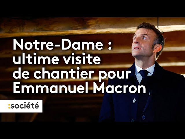 ⁣Réouverture de Notre-Dame : "Vous avez transformé le charbon en art", salue Emmanuel Macro